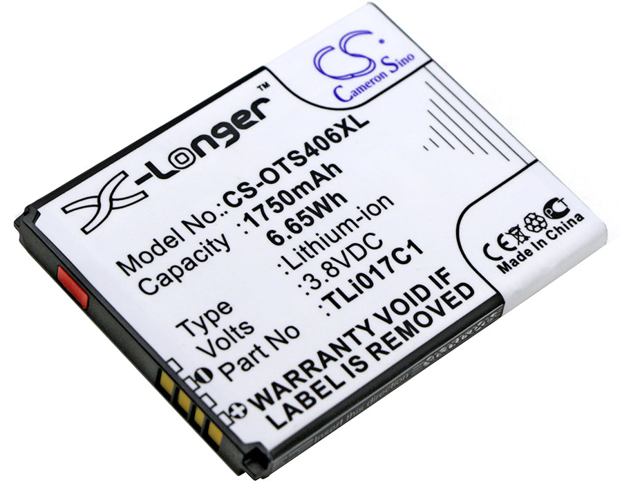 Alcatel One Touch Pop 3 4.5 One Touch Streak OT-40 Replacement Battery-main