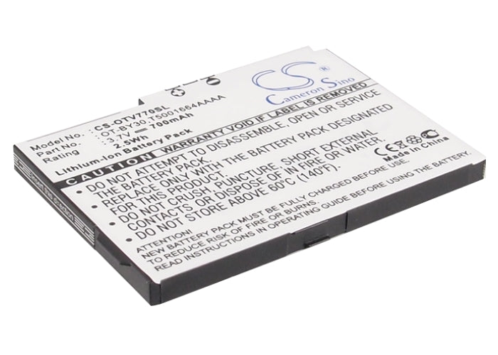 Alcatel One Touch V770 One Touch V770A OT-V770 OT-V770A Mobile Phone Replacement Battery-2