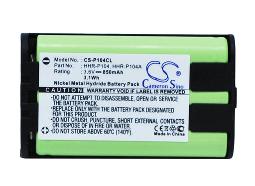 Panasonic KX-FG5210 KX-FG5212 KX-FG5213 KX-FG6550  Replacement Battery-main