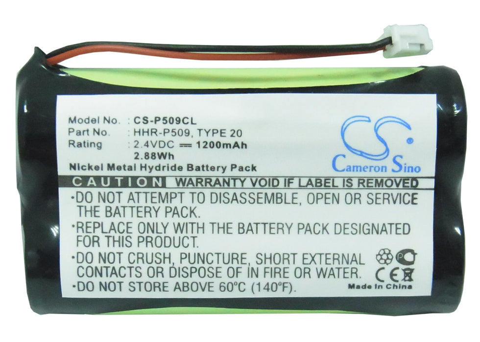 Toshiba FD-9839 FD-9859 FD-9859BK FT-8006A FT-8009BK FT-8259BK FT-8507BK FT-8509 FT-8859BK FT-8906A-BK FT-8906BK FT Cordless Phone Replacement Battery-5