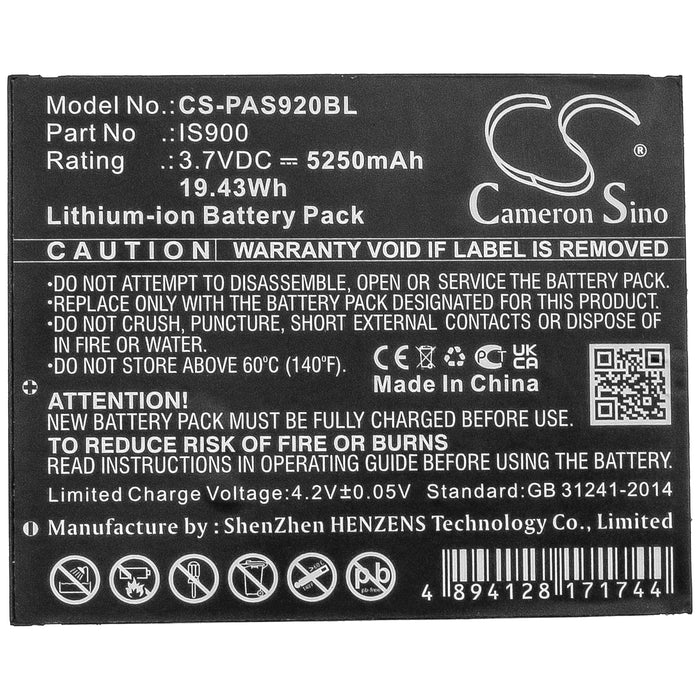 Pax A920 Payment Terminal Replacement Battery-5