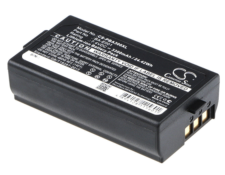 Brother PT-E300 PT-E500 PT-E550W PT-H300 P 3300mAh Replacement Battery-main