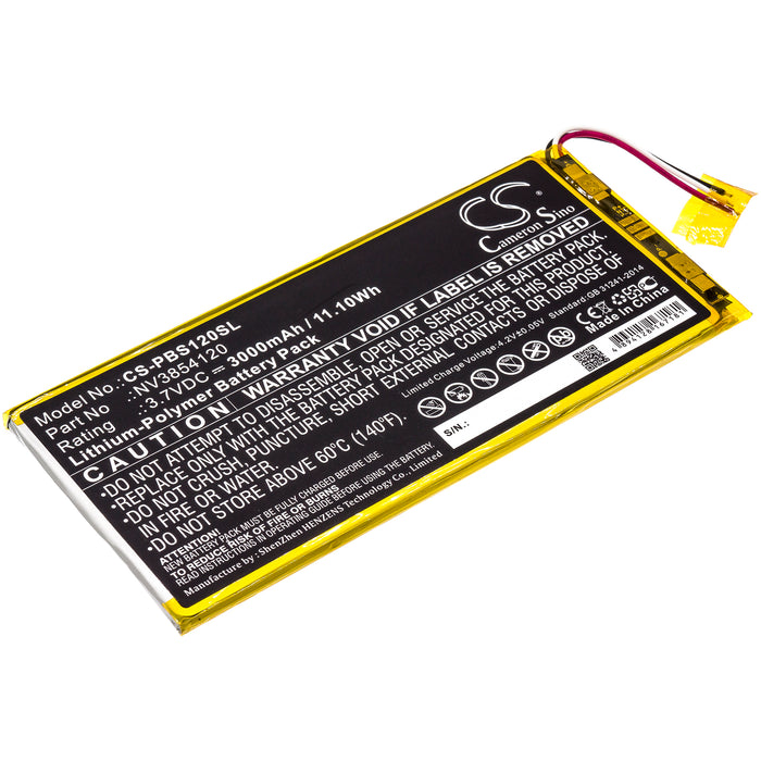 Ematic KIDS PBSKD12 PBKRWM5410 PBS KIDS 7in Pad Replacement Battery-main