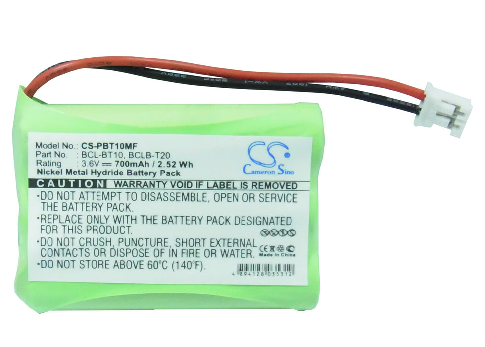 Brother BCL-100 BCL-200 BCL-300 BCL-300D BCL-400 BCL-500 BCL-500S BCL-D10 BCL-D20 BCL-D70 FAX-1960C IntelliFax-1960c In Mobile Fax Replacement Battery-5