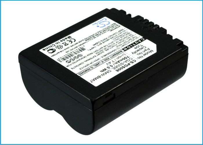Panasonic Lumix DMC-FZ18 Lumix DMC-FZ18EB-K Lumix DMC-FZ18EG Lumix DMC-FZ18EG-K Lumix DMC-FZ18EG-S Lumix DMC-FZ18GK Lumix D Camera Replacement Battery-2