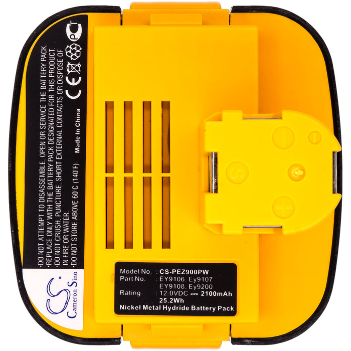 Panasonic EY3000 EY3502FQMKW EY3502NQ EY35 2100mAh Replacement Battery-3
