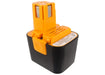 Panasonic EY3653 EY3653CQ Black Power Tool 3300mAh Replacement Battery-main