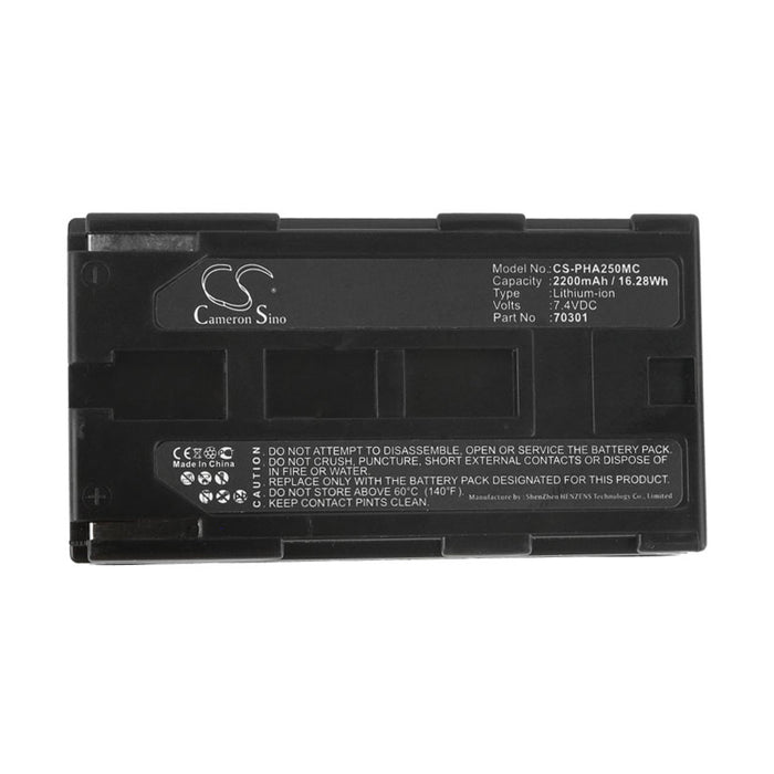 Phase One IQ IQ3 IQ4 P25 P25+ P30 P30+ P40 P40+ P45 P45+ P65 XF 2200mAh Laser Replacement Battery-3