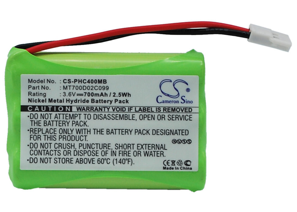 Philips CEPTF SBC-EB3655 SBC-SC368 SBC-SC368 91 SBC-SC369 SBC-SC369 91 Baby Monitor Replacement Battery-5
