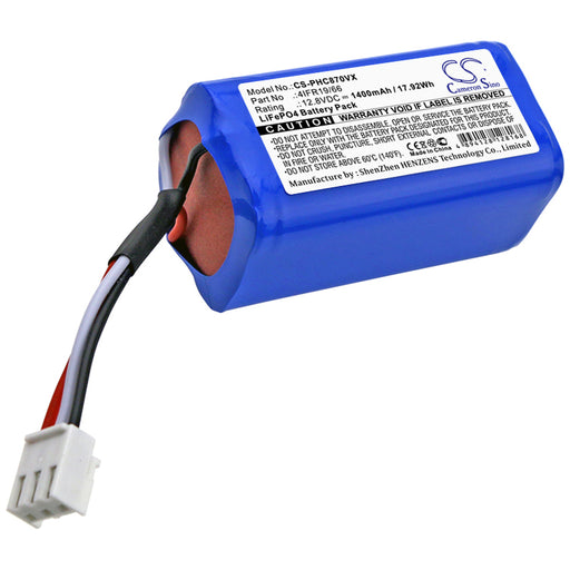 Philips Compact FC8710 FC8603 FC8700 FC8705 FC8710 Replacement Battery-main