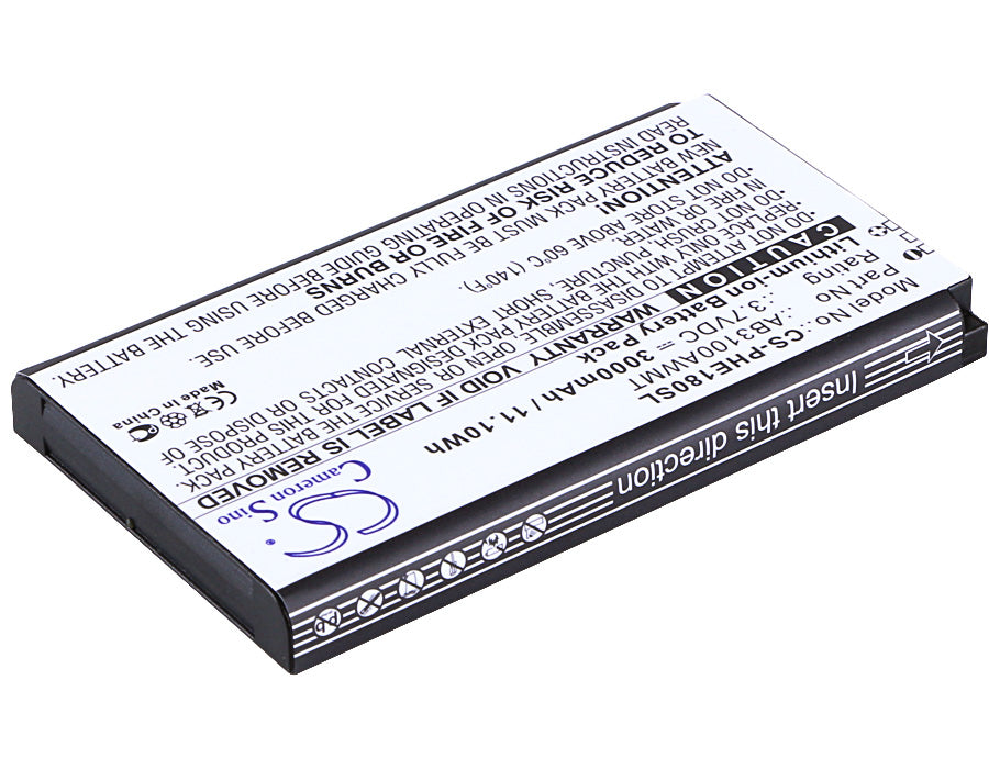Philips CTE180BK CTE180BK 00 CTX1560 CTX5500 E181 X1560 X1561 X5500 Xenium E180 Xenium E181 Xenium X1560 Xenium X1561 Mobile Phone Replacement Battery-2