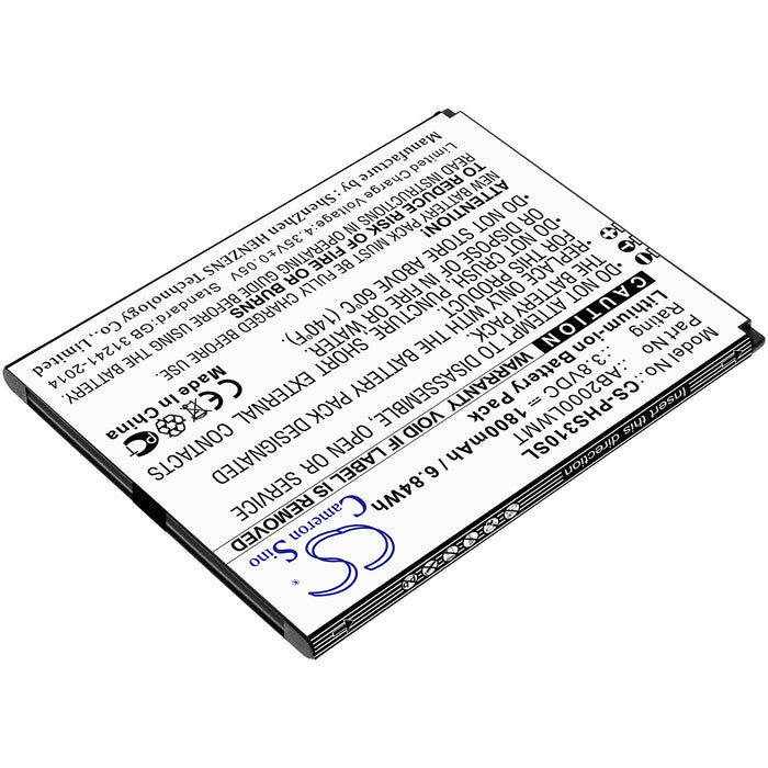Philips Xenium CTS310X Xenium S310X Mobile Phone Replacement Battery-2