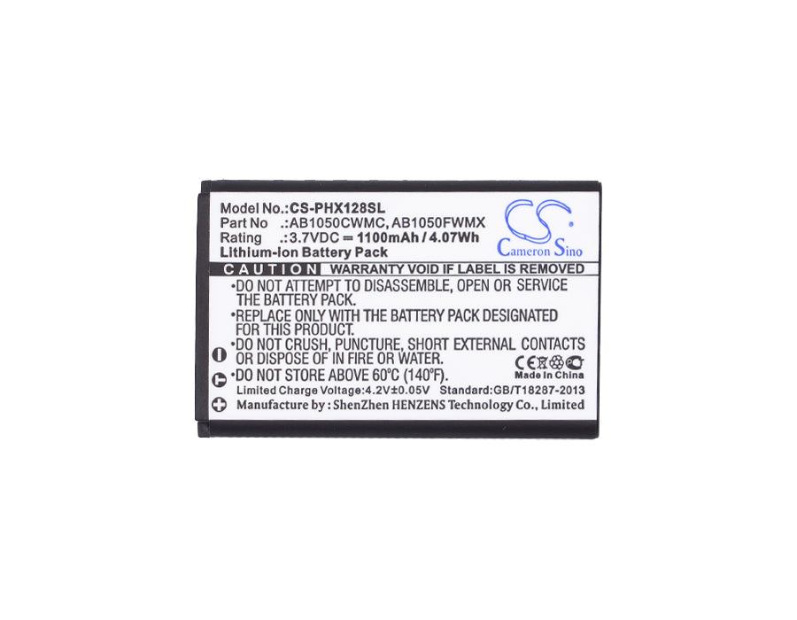Philips Xenium 128 Xenium X116 Xenium X125 Xenium X126 Mobile Phone Replacement Battery-5