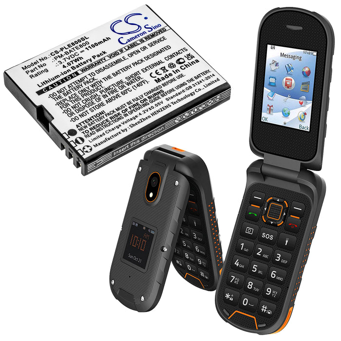 Plum E800 Mobile Phone Replacement Battery-6