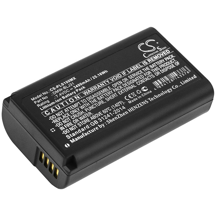 Panasonic Lumix DC-S1 Lumix DC-S1R Lumix S 3400mAh Replacement Battery-main