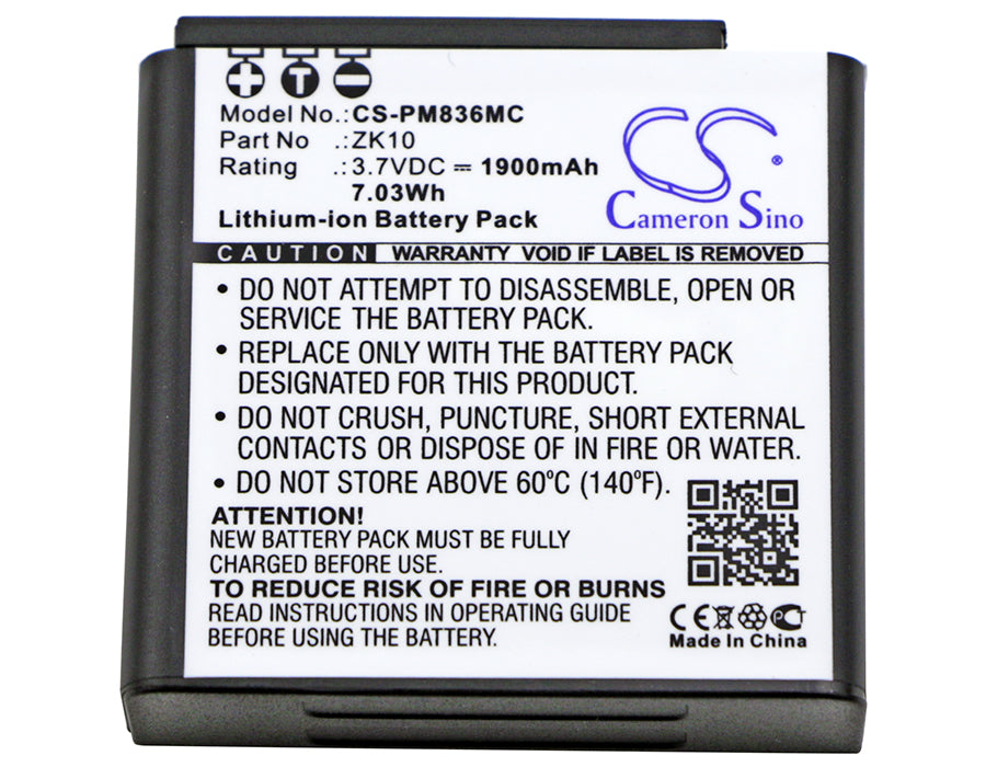 Polaroid iM1836 Camera Replacement Battery-3
