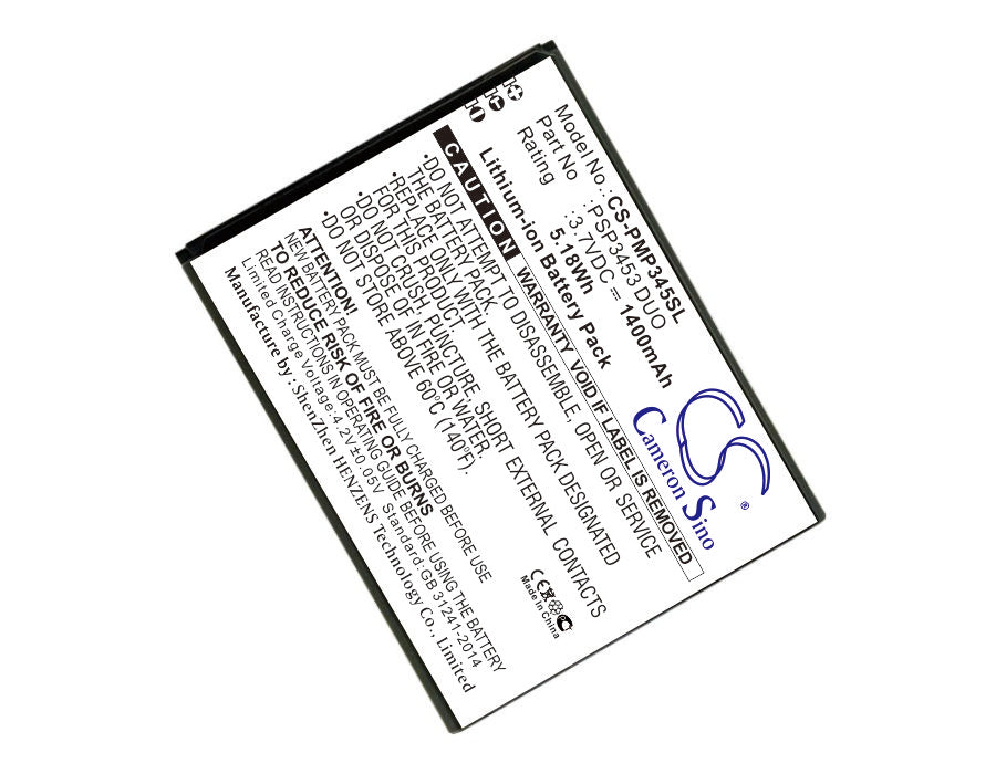 Prestigio PSP3453 DUO Replacement Battery-main
