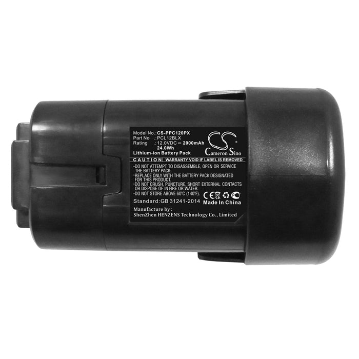 Porter Cable PCL120CRC PCL120CRC-2 PCL120CRCD PCL1 Replacement Battery-5