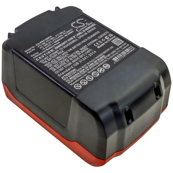 Porter Cable PC1800D PC1800L PC1800RS PC18 5000mAh Replacement Battery-3