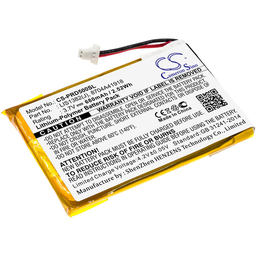 Sony Portable Reader PRS-500 Portable Reader PRS-5 Replacement Battery-main