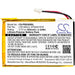 Sony Portable Reader PRS-500 Portable Reader PRS-500U2 Portable Reader PRS-505 Portable Reader PRS-505 LC Portable Reader  eReader Replacement Battery-3