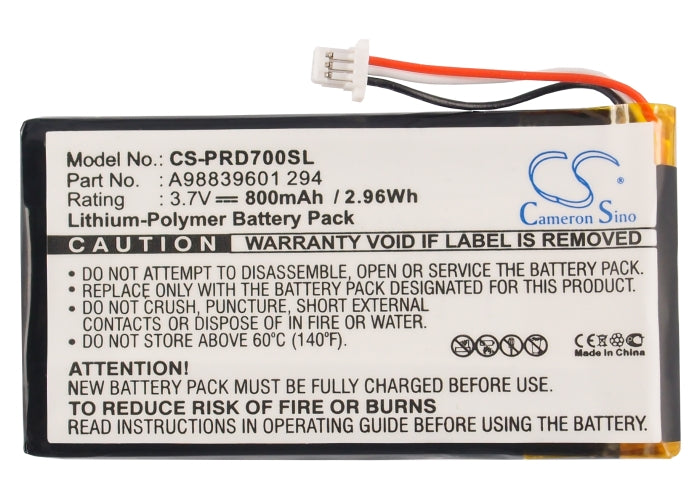 Sony PRS-700 PRS-700BC eReader Replacement Battery-5