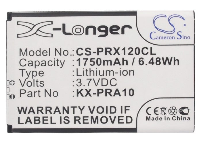 Panasonic KX-PRX110 KX-PRX110GW KX-PRX120 KX-PRX120GW KX-PRX150 KX-PRX150GW 1750mAh Cordless Phone Replacement Battery-5