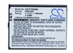 Pantech Breeze 4 Breeze IV P2050 Replacement Battery-main