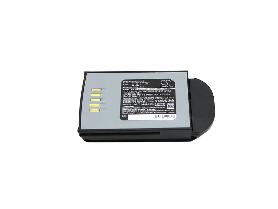 Psion Teklogix 7535 Teklogix 7535LX 2500mAh Replacement Battery-main
