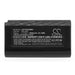 Posiflex PG-200 6800mAh Barcode Replacement Battery