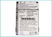 Orange SPV C700 Mobile Phone Replacement Battery-5