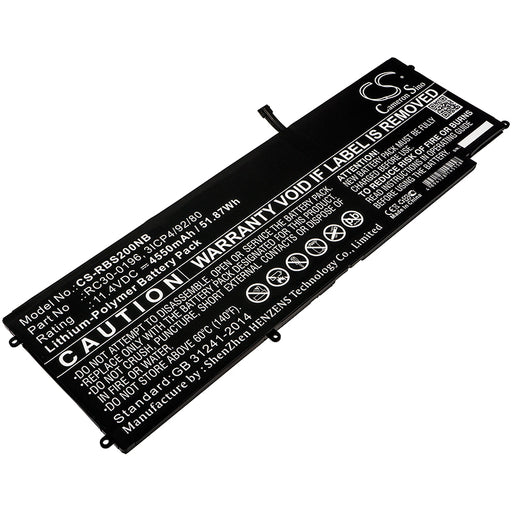 Razer Blade Stealth 2016 RZ09-01962W Blade Stealth Replacement Battery-main