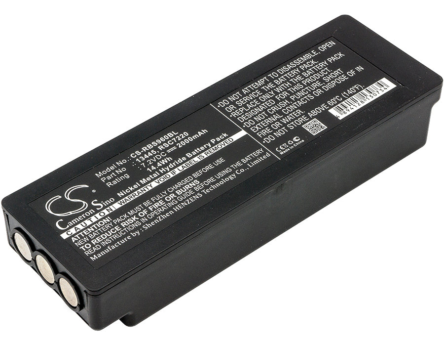 Scanreco 590 592 790 960 Cifa Effer Fassi  2000mAh Replacement Battery-main