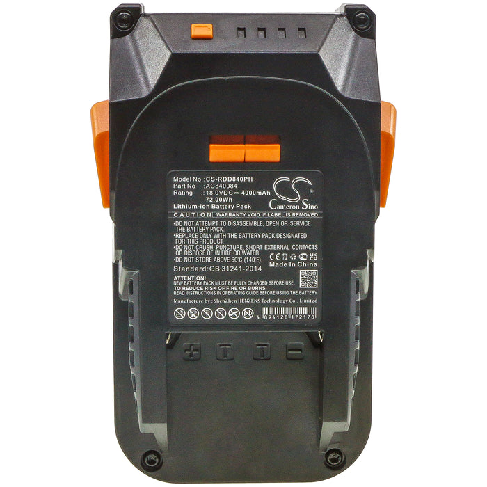 AEG BFL 18 BHO 18 BKS 18 BMS 18C BS 18C BS 18G BSB Replacement Battery-5