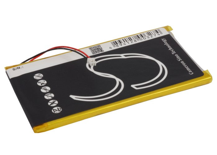 Rollei ES1020G MP3 Player Media Player Replacement Battery-3