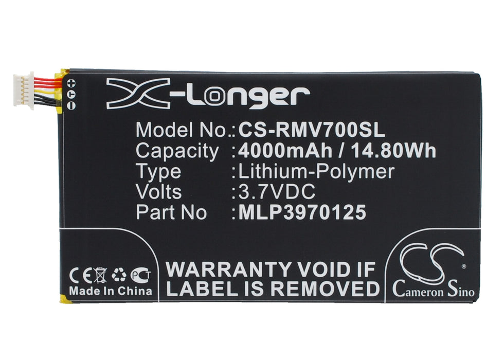 Verizon Elipsis QMV7A 7in Elipsis QMV7B Ellipsis M Replacement Battery-main