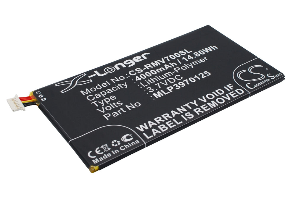 Verizon Elipsis QMV7A 7in Elipsis QMV7B Ellipsis MV7A Ellipsis QMV7A 8GB Mobile Phone Replacement Battery-2