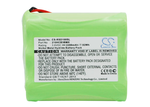 Roberts Solar Dab 1 SolarDAB radio Sports Dab1 Replacement Battery-main