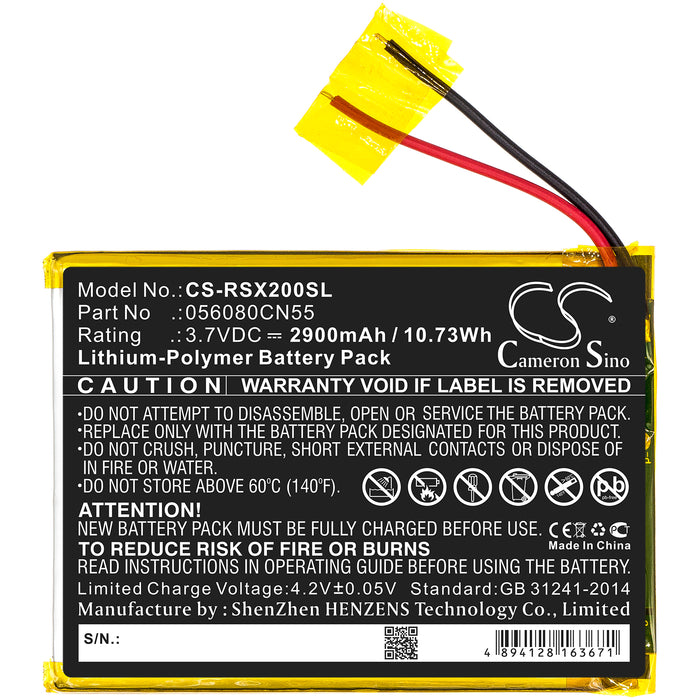 Oregon Scientific Meep Meep X2 OP0118-13 Tablet Replacement Battery-3