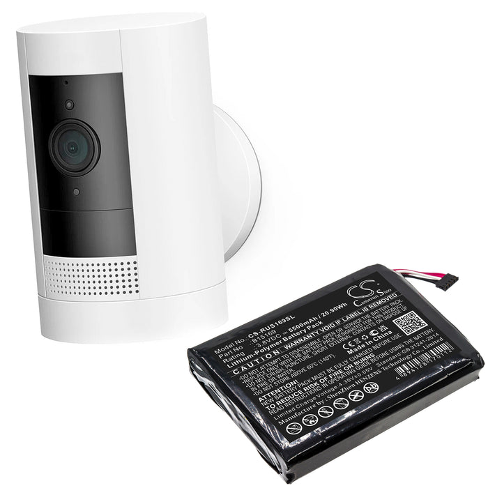 Ring Stick Up Cam Security System Replacement Battery-6