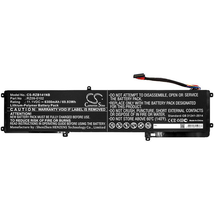 Razer Blade 14 Blade 14 (2013) Blade 14 (2015) Blade 14 2014 Blade 14 2015 BLADE 14 INCH(128GB) BLADE 14 INCH( Laptop and Notebook Replacement Battery-3