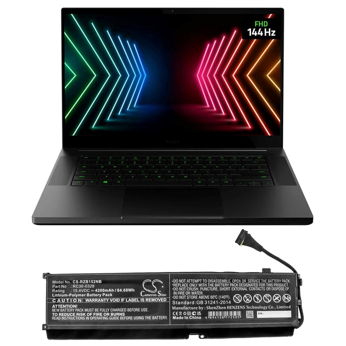 Razer Blade 15 2020 Blade 15 2021 RZ09-0328 RZ09-03304x RZ09-03305x RZ09-0330x Laptop and Notebook Replacement Battery-5