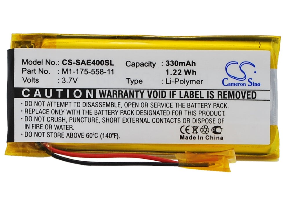 Sony NW-E403 NW-E405 NW-E407 NW-E503 NW-E505 NW-E507 Media Player Replacement Battery-5