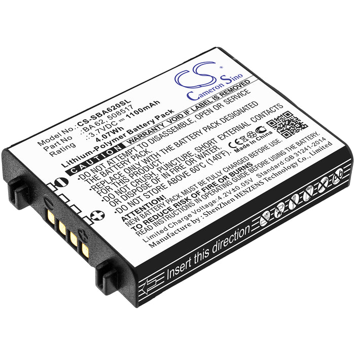 Sennheiser L 6000 LM 6062 SK 6212 SK 6212 bodypack Replacement Battery-main