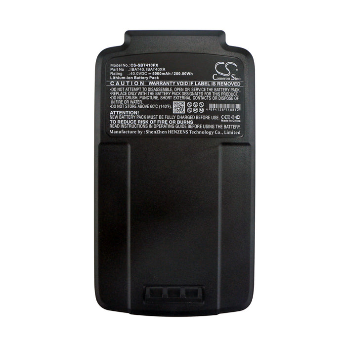 Snow Joe iON13SS iON16CS iON16LM iON18SB iON18SB-HYB iONMAX Cordless Brushless Chai iONMAX Cordless Brushless  5000mAh Garden Tool Replacement Battery-5