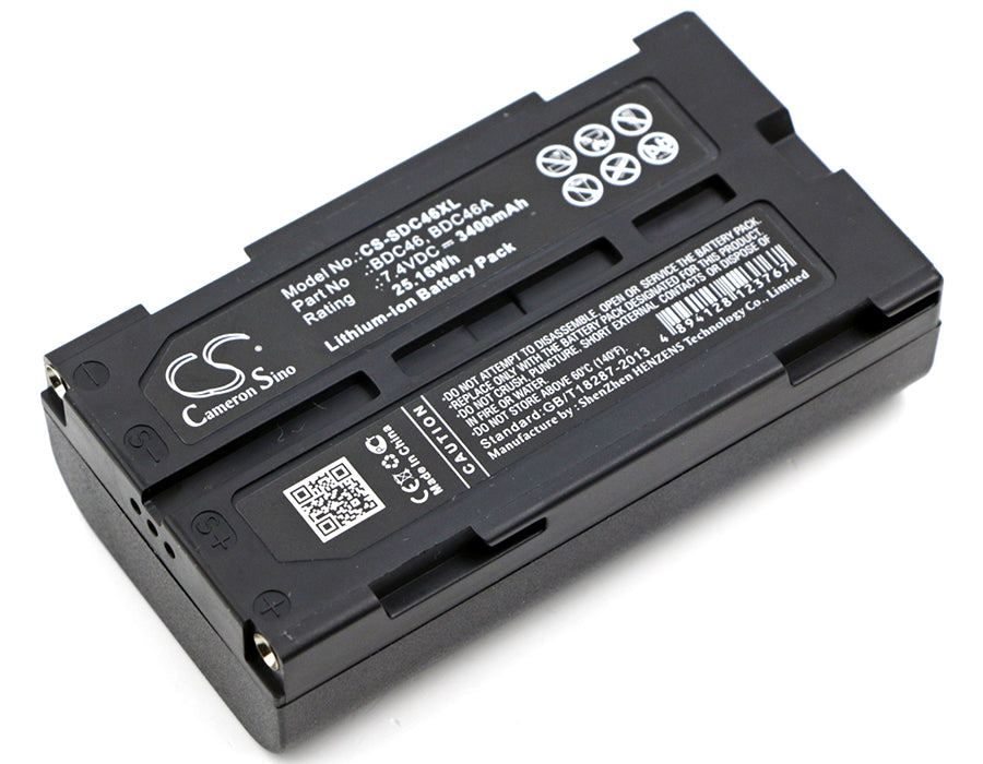 Sokkia a SET300 DL30 GIR1600 DGPS Receiver 3400mAh Replacement Battery-main