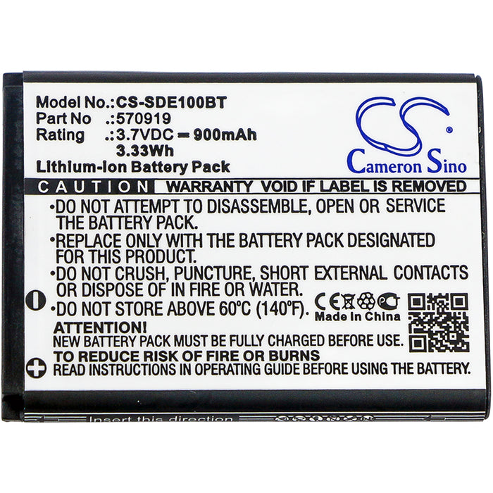 Sedea elegant 10 S5 Alarm Replacement Battery-5