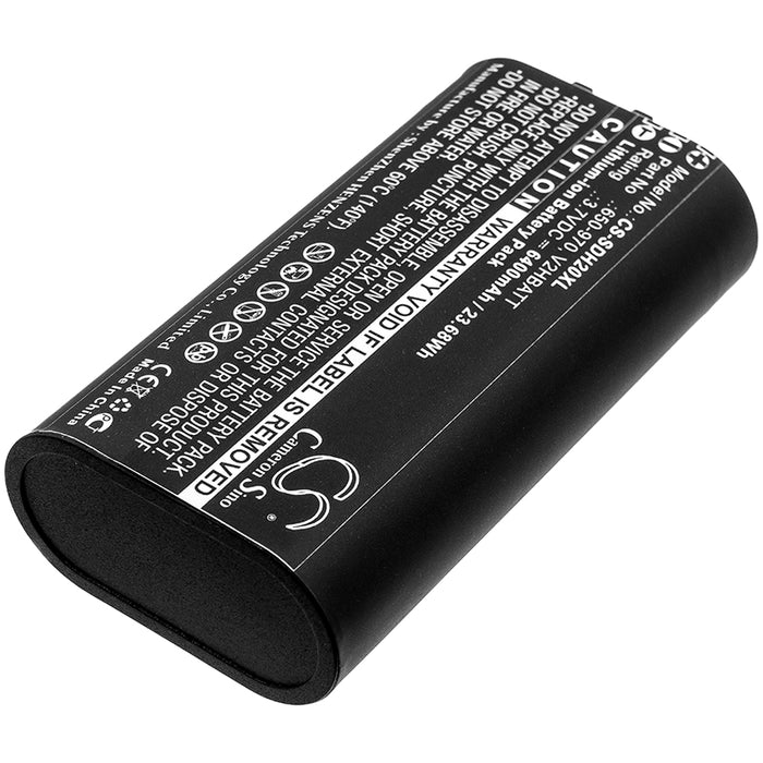 Sportdog TEK 2.0 GPS handheld 6400mAh Dog Collar Replacement Battery-2