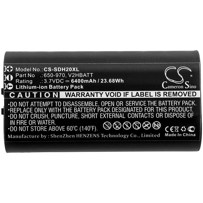Sportdog TEK 2.0 GPS handheld 6400mAh Dog Collar Replacement Battery-3