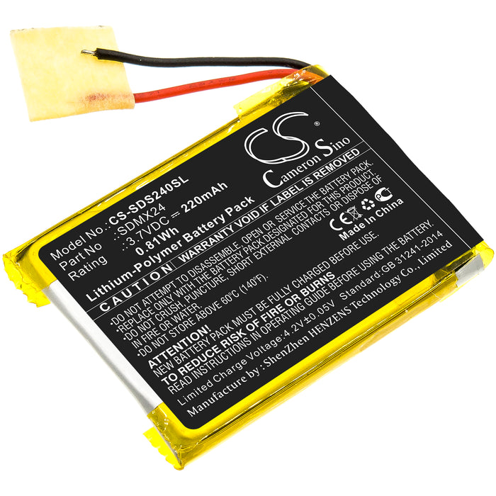 Sandisk Sansa Clip Sport Replacement Battery-main